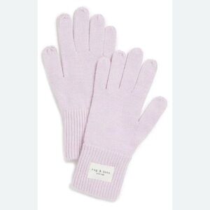Rag and bone new with tags lilac wool gloves